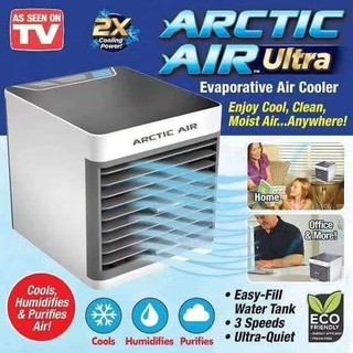 Arctic Air Personal Space Cooler | Authentic Mini Portable Air Conditioner Cooler Fan Humidifier