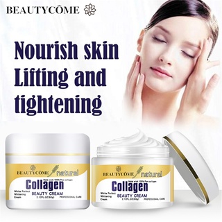 BEAUTYCOME Collagen Cream Face Whitening Colagen Cream Anti-wrinkle Moisturizing Skincare Cream