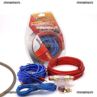 [cxs]10GA Subwoofer Speaker Car Audio Wire Wiring Amplifier Installation Wires Kit