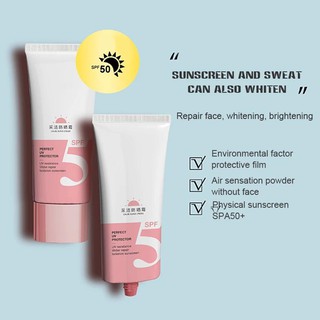 Sunscreen Whitening Cream SPF 50 Sunblock Anti-Aging Cream Skin Moisturizing Face Body Protective