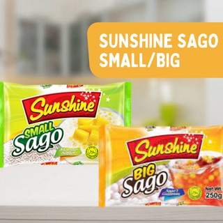 Sunshine Small and Big Sago 500g