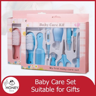 ✶baby Newborn Baby Portable Tool Grooming Nail Care Set-10-piece set BNS