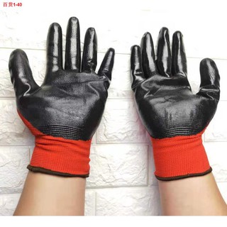 ↂCOD - 12 PAIR IS ENOUGH RUBBER PALM COATED CONSTRUCTION GLOVES