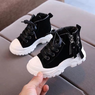 Boy Martin boots Korean version of all-match lightweight British style children s autumn and winter baby shoes ankle