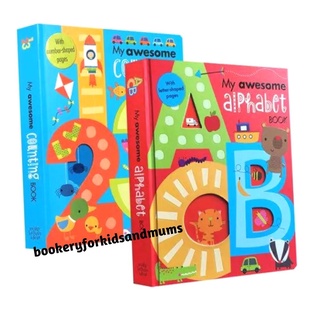 My Awesome Alphabet Book / My Awesome Counting Book (board book)