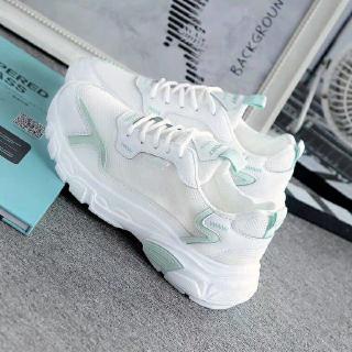 Summer sports shoes women Summer breathable 2020 new student Korean style all-match Harajuku wind net small white shoes net shoes women (4)