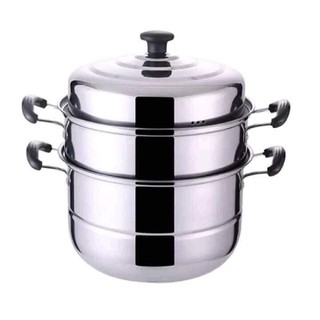 3 Layer Stainless Steel Steamer And Cooker Pots