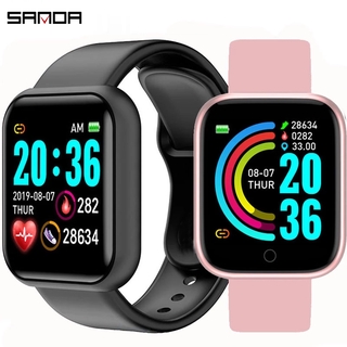 Sanda Smart Watch Waterproof Bluetooth Blood Pressure Fitness Tracker Heart Rate Monitor Smartwatch For Apple IOS Android