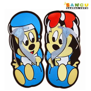 Cute Mickey Mouse Character Slippers | Sancu Mickey Mouse ORI
