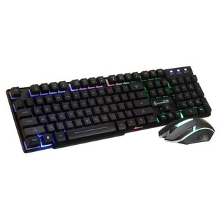 SHIPADOO Master D280 Gaming Keyboard With Mouse Combo Colorful LED Illuminated Backlight