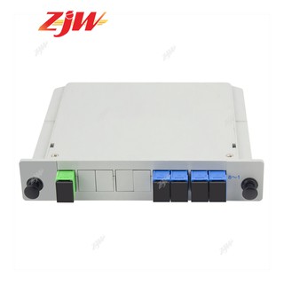 ♝1*4 / 8 / 16 SC UPC Optical Fiber Splitter Cassette Box Plug-in Type Optical Splitter