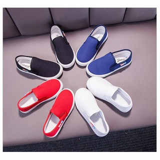 New Fashion Canvas Shoes Kid's -Best seller kids slip on canvas shoes soft boys and girls casual shoes for ages 3 12 years