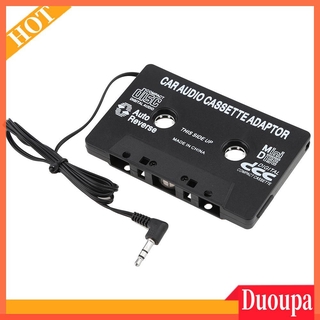 COD✔Car Audio Adapter Tape Cassette Adapter Converter 3.5mm MP3 Music Player