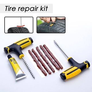 Car Tire Repair Tool Auto Car Bike Tubeless Tire Tyre puncture tire repair Kit Plug Garage