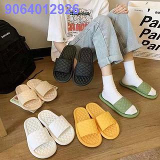 4DRT77.77☢Ins Home Non-Slip Silent Indoor Comfortable Rubber Slippers #CTY-400