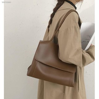 Bag△Large-capacity bag 2020 autumn and winter new net celebrity retro briefcase female niche design