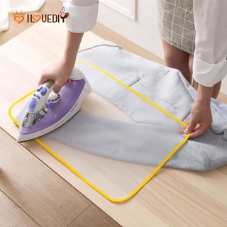 High Temperature Ironing Clothing Pad / Ironing Heat Insulation Protective Net Cover / Household Against Pressing Mesh Boards / Ironing Cloth Guard / Random Colors