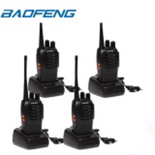 Baofeng BF-888S VHF/UHF FM TRANSCEIVER Portable Walkie-Talkie Two-Way Radio Set of 4