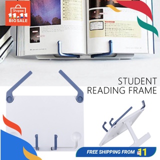 【BEST SELLER】 SONG Convenient Foldable Adjustable Bookstand Reading Stand Holder