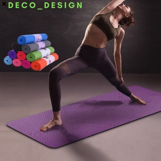 Yoga Mat Exercise Pad Thick Non-Slip