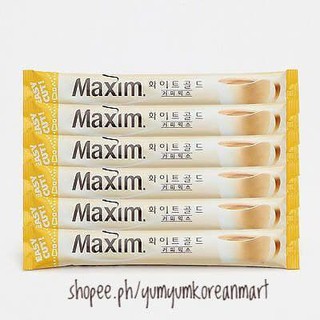 MAXIM WHITE GOLD COFFEE MIX STICK 11.7G