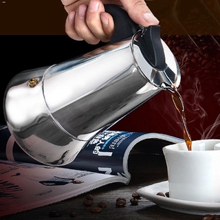 Dinnerware(™The new 200/300/450ml Italian Top Moka Coffee Pot Moka Maker Mocha Espresso Latte Make