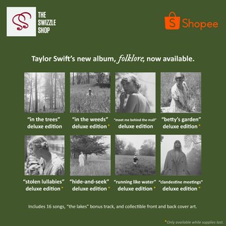 folklore (deluxe cd) by Taylor Swift (US Import)