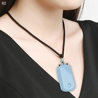 ◘﹍Wearable Air Purifier Necklace Personal Ionizer Portable USB Ioniser Mini Fresher Negative Ion Ozo