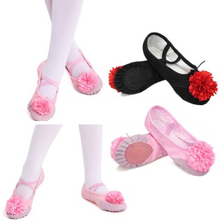 Kids Ladies Pink Ballet Dance Shoes Korean Fashion Black Yoga Sports Shoes