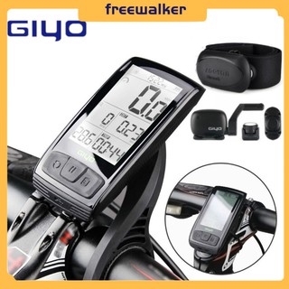 GIYO Wireless Bluetooth 4.0 Bicycle Computer Backlight Waterproof Bicycle Stopwatch BT Wireless Rode Bike Speedometer Odometer Speed/Cadence Sensor