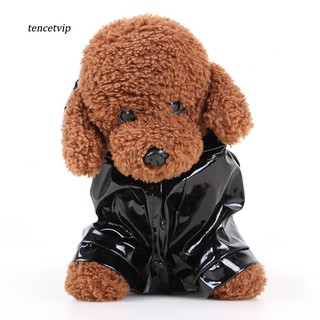 〖Vip〗Pet Dog Puppy Hooded Raincoat Waterproof Jacket Outdoor Costume Apparel Jumpsuit (8)
