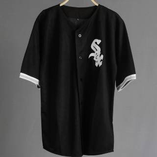 Short Sleeve Dry Fit Baseball Jersey L Fit to XL 55x72cm for Unisex