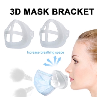 10pcs 3D Mask Bracket Support Disposable Mask Breathing Help Inner Pad Bracket Face Mask Holder Breathable Valve (1)