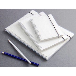 A6/A5/B5 Basic Spiral notebook with pp cover and rope#giamqua