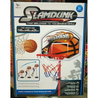 Slamdunk Basketball Set Metal | Adjustable For Kids (2172)