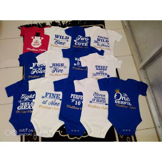 Baby Monthly Onesies for baby boy