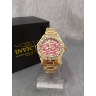 Invicta 24821 Character Collection Snoopy Gold Tone Stainless Steel Bracelet Watch