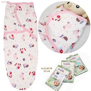 Ang bagong[wholesale]✉Swaddle Baby Sleep Sack Swaddle Receiving Blanket Swaddling Wrap 100%Cotton
