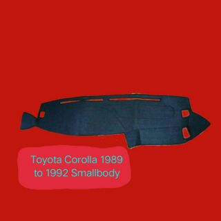 Dashboard Cover for Toyota Corolla 1989 to 1992 Small body