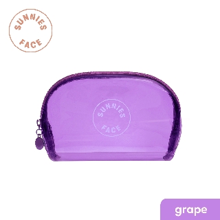 Sunnies Face Jelly Pouch in Grape