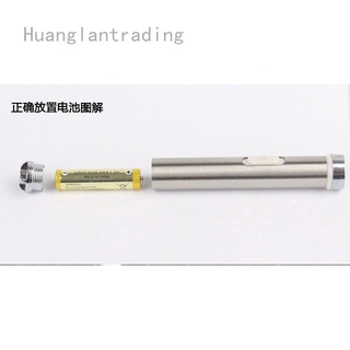 Huanglantrading Red 1mW Laser Pointer Pen Beam Light For Presentations Cat Toy Lazer Portable