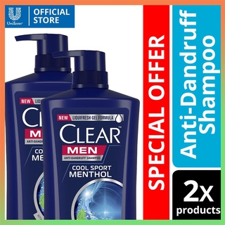 【available】Clear Men Anti Dandruff Shampoo Cool Sport Menthol 880