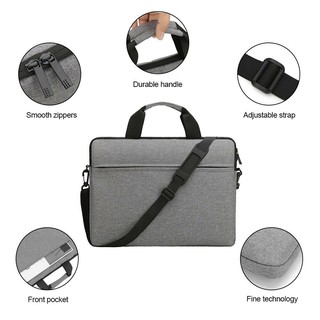 Laptop Bag Sleeve Case Shoulder HandBag Notebook Pouch Briefcases For 15.6 Inch Mac Air Pro HP