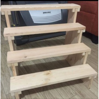 Wooden Cupcake Ladder Stand(acacia wood)
