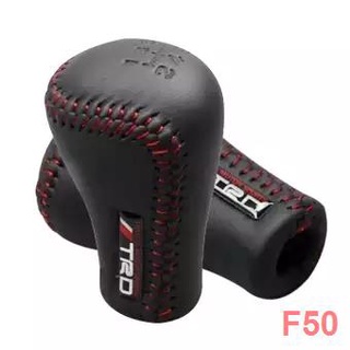 ◘☏Trd Is Suitable For Toyota Special Leather Gear Shift Head/Shift Knob/Rav4/Yaris/Camry (2)