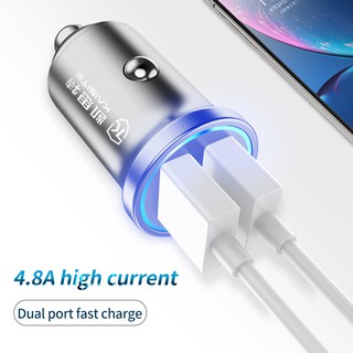 Car charger plug USB interface mobile phone fast charging interface charger