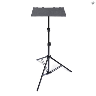 ◐T160 Projector Tripod Stand Foldable Laptop Tripod Projector Bracket with Tripod Tray Multifunction