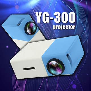 paper size YG-300 HD Projector 1080P Led Home 600 Lumens Mini Portable Projector (3)