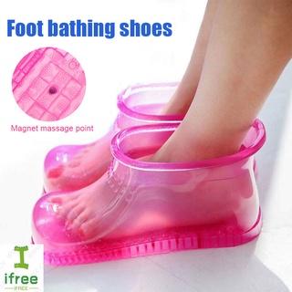 Foot Bath Massage Boots SPA Household Relaxation Bucket Boots Feet Care Hot Compres Shoes (1)