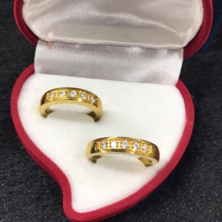 italy wedding ring 10k -w/free box
